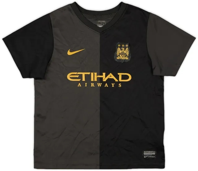 Nike 2013-14 Manchester City Away Shirt - 4/10 - (S.Boys)