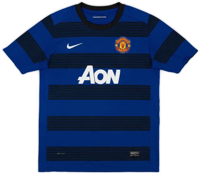 Nike 2011-13 Manchester United Away Shirt - 6/10 - (XL.Boys)