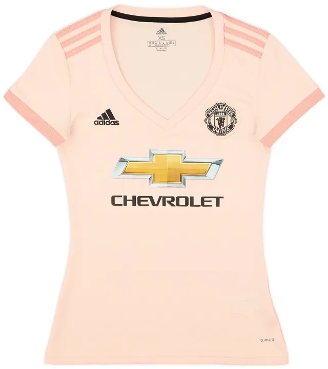 adidas 2018-19 Manchester United Away Shirt - 9/10 - (Women's XS)