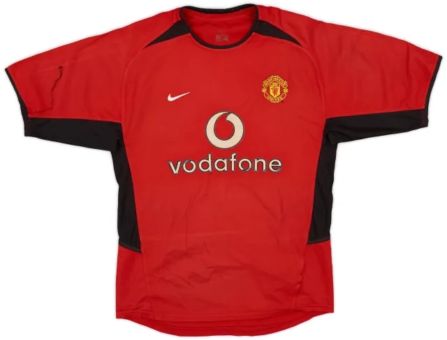 Nike 2002-04 Manchester United Home Shirt - 5/10 - (S)