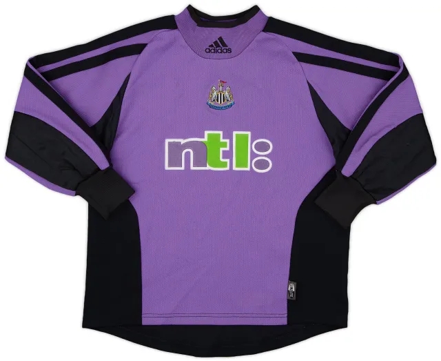 adidas 2001-02 Newcastle GK Shirt - 7/10 - (S.Boys)