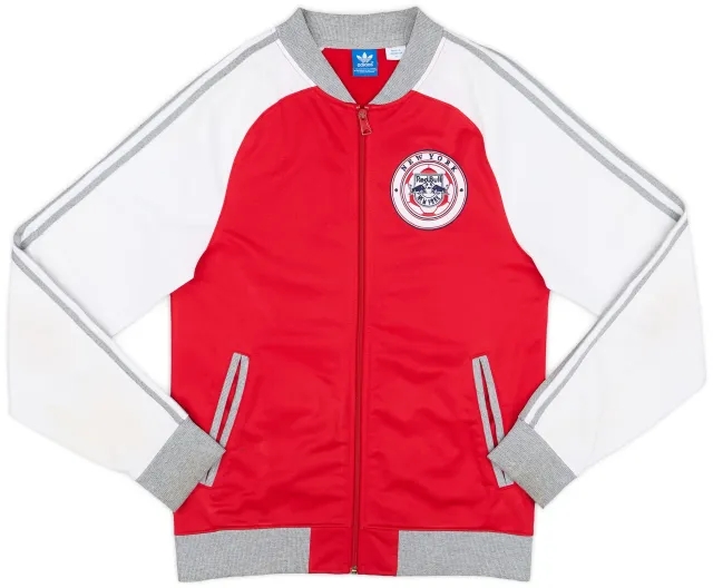 2014-15 New York Red Bulls adidas Originals Retro Track Jacket - 8/10 - (S)