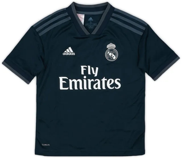 adidas 2018-19 Real Madrid Away Shirt - 8/10 - (S.Boys)