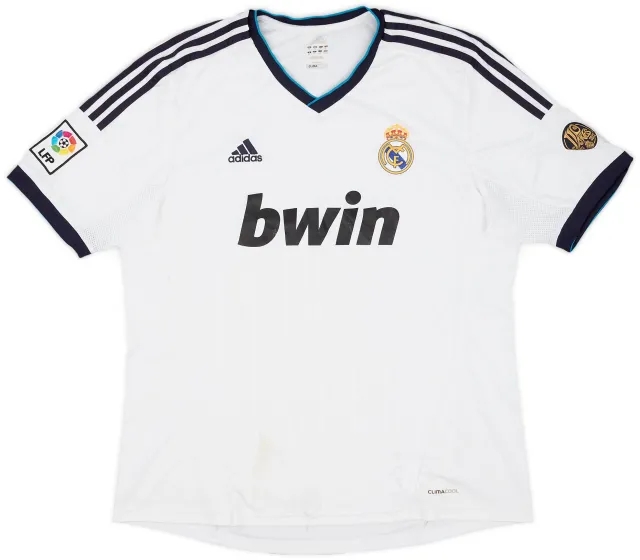 adidas 2012-13 Real Madrid Home Shirt - 4/10 - (XL)