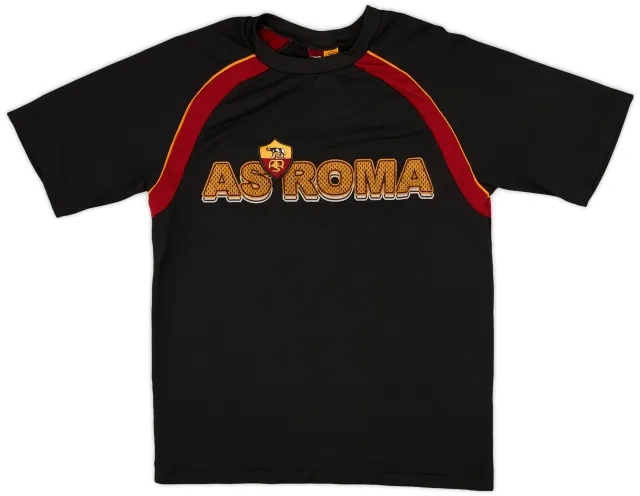 2003-04 Roma Diadora Training Shirt - 9/10 - (S)
