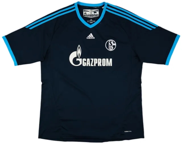 adidas 2010-12 Schalke Away Shirt - 8/10 - (3XL)