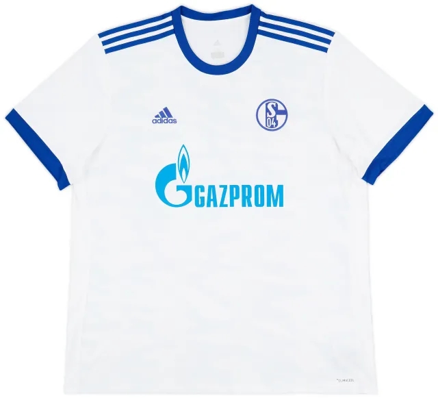 adidas 2017-18 Schalke Away Shirt - 9/10 - (XXL)