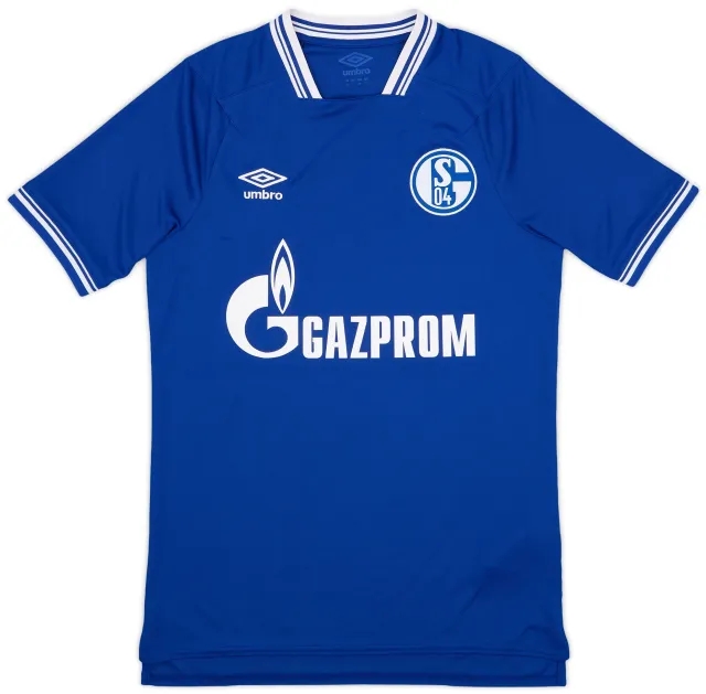 Umbro 2020-21 Schalke Home Shirt - 8/10 - (S)