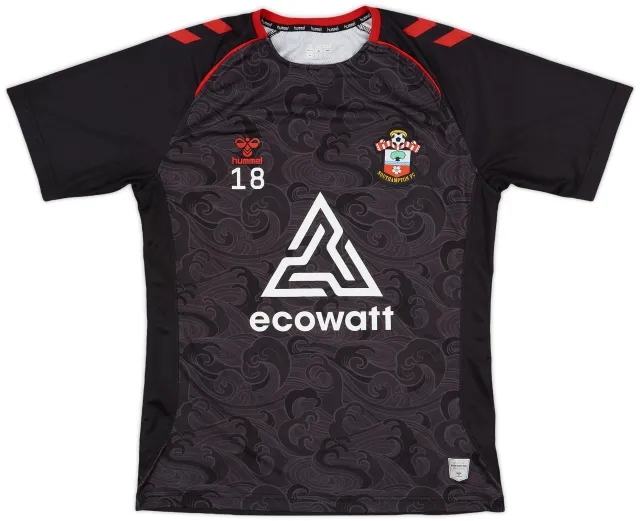 2023-24 Southampton Player Issue Hummel Training Shirt #18 - 8/10 - (M)