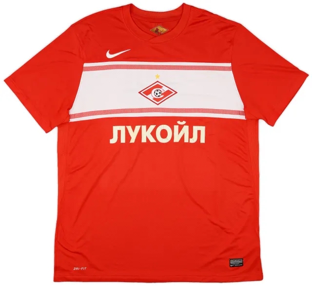 Nike 2012-13 Spartak Moscow Home Shirt - 6/10 - (XL)