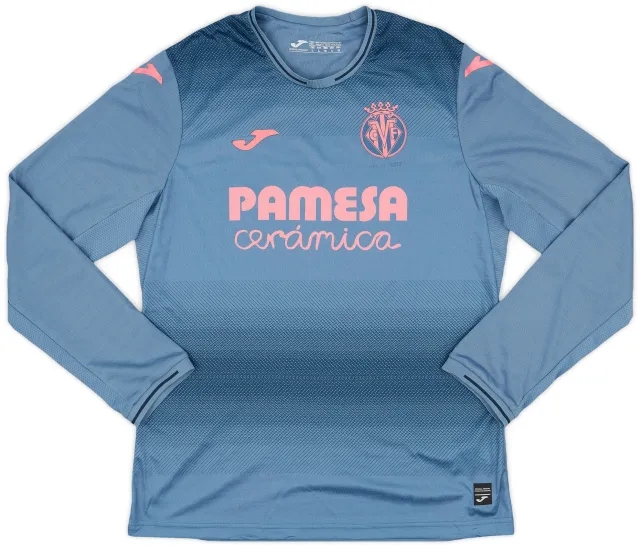 Joma 2021-22 Villarreal Third L/S Shirt - 8/10 - (L)
