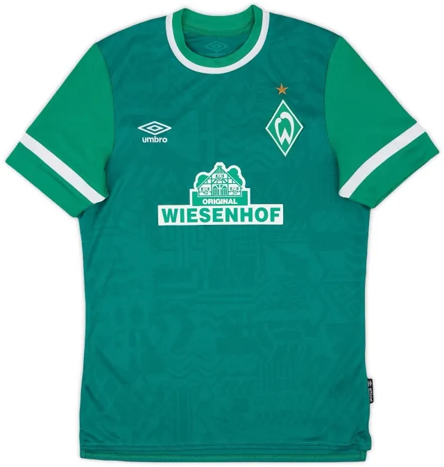 Umbro 2021-22 Werder Bremen Home Shirt - 9/10 - (S)