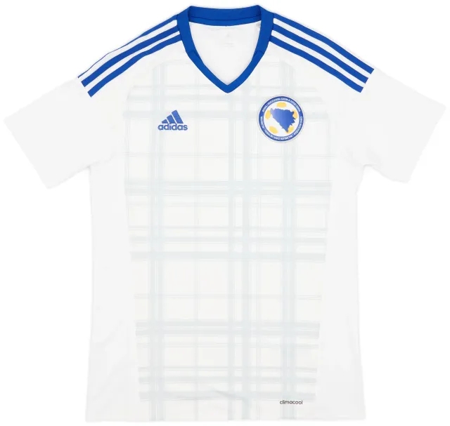 adidas 2016 Bosnia & Herzegovina Away Shirt Pjanic #10 - 8/10 - (S)