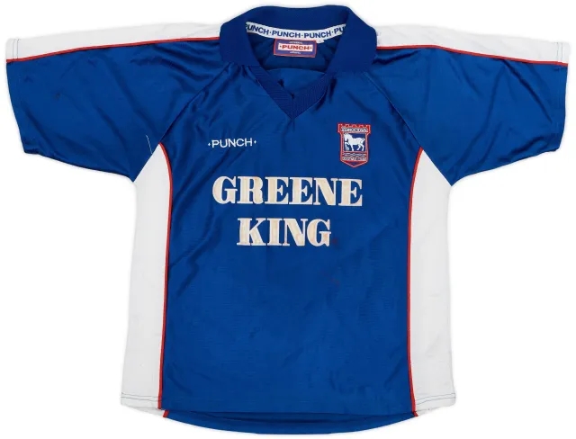 1999-01 Ipswich Home Shirt - 3/10 - (S)