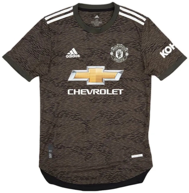 adidas 2020-21 Manchester United Authentic Away Shirt - 9/10 - (XS)