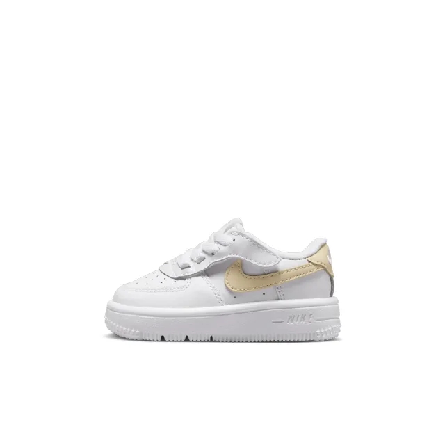 Nike Nursery Air Force 1 Low Easy On Trainer - White - Size 6.5 - White