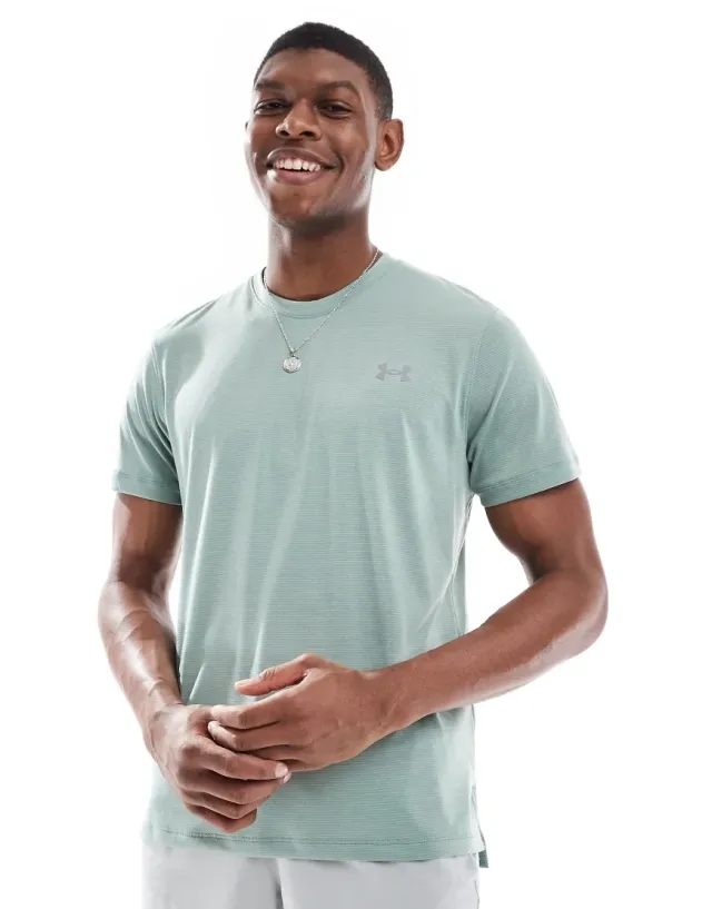 Under Armour Launch Short Sleeve T-Shirt In Green