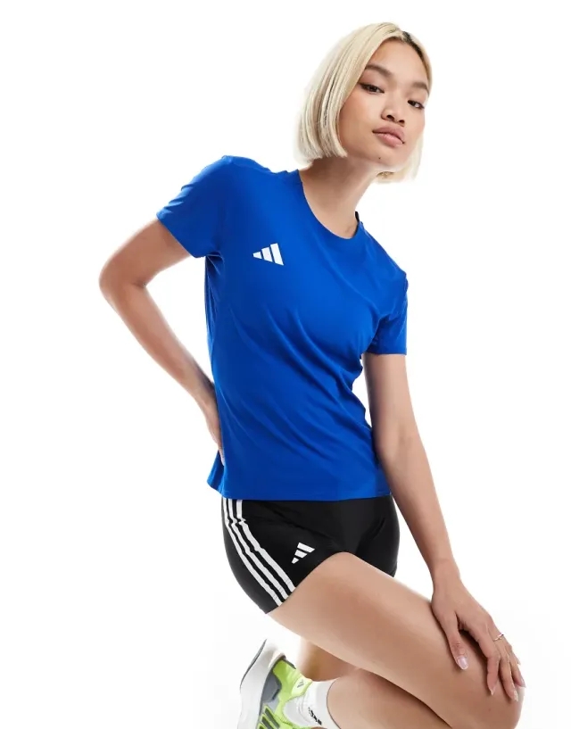 adidas Adizero Essentials Running Top, Team Royal Blue