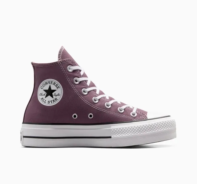 Converse Chuck Taylor All Star Lift Platform In Trail Mixed/Natural Ivory-Brown