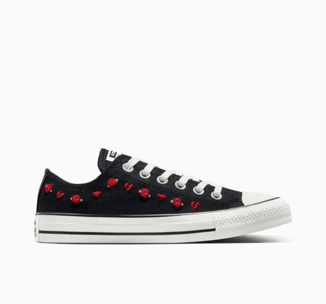 Converse Chuck Taylor All Star Valentine's Day - Black, Red, White