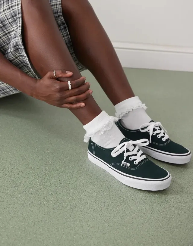 Vans - Authentic Shoes, Man, Green