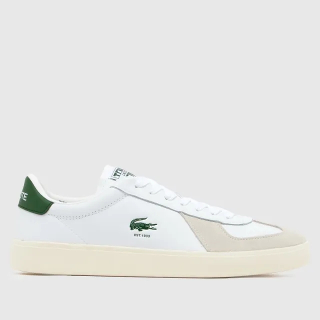 Lacoste Baseshot Pro Leather - White - Mens