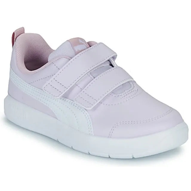 Puma  Courtflex V3 V PS  girls's Children's Shoes (Trainers) in Purple