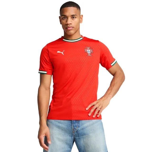 Puma Portugal Mens SS Home Shirt 2025