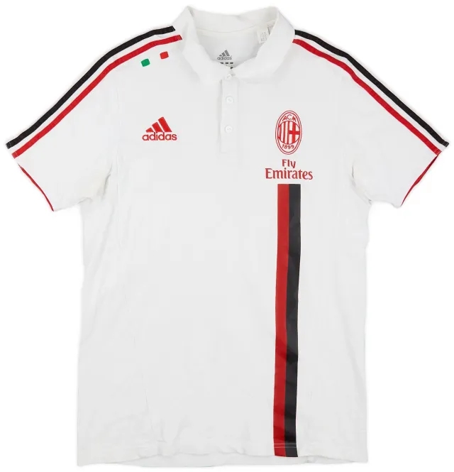 2011-12 AC Milan adidas Polo Shirt - 7/10 - (L)