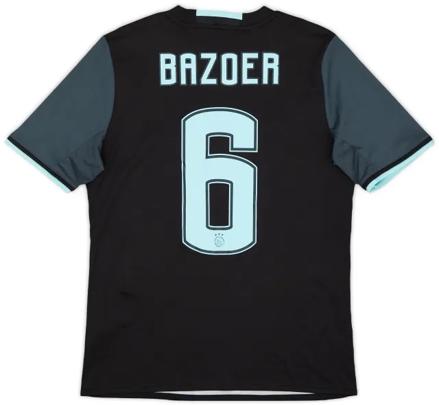 adidas 2016-17 Ajax Away Shirt Bazoer #6 - 9/10 - (XL.Boys)