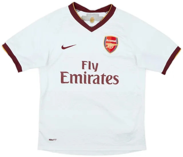 Nike 2007-08 Arsenal Away Shirt - 8/10 - (M.Boys)