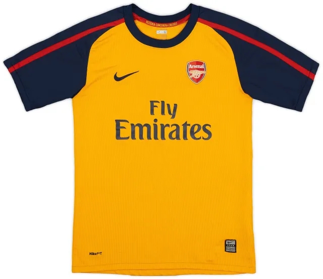 Nike 2008-09 Arsenal Away Shirt - 5/10 - (L.Boys)