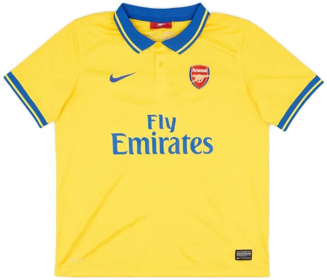 Nike 2013-14 Arsenal Away Shirt - 8/10 - (XL.Boys)