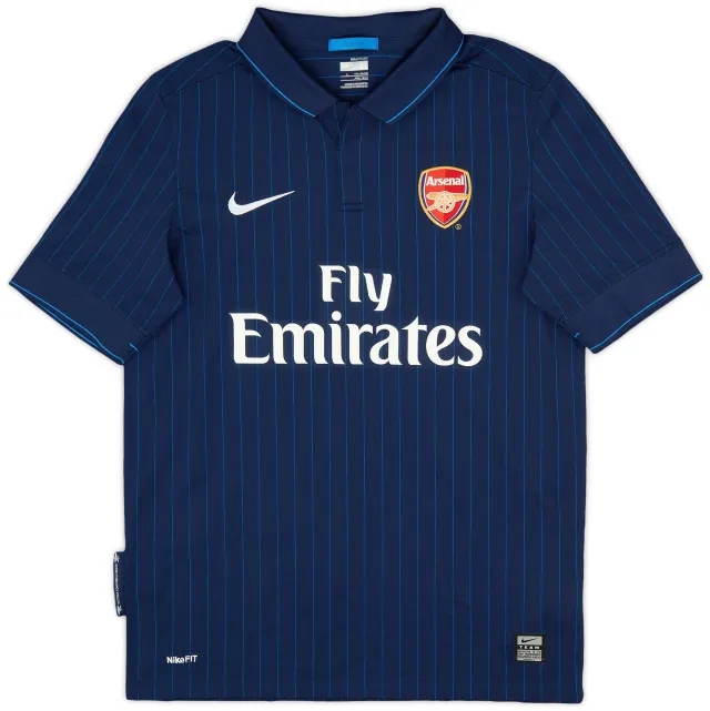 Nike 2009-10 Arsenal Away Shirt - 8/10 - (L.Boys)