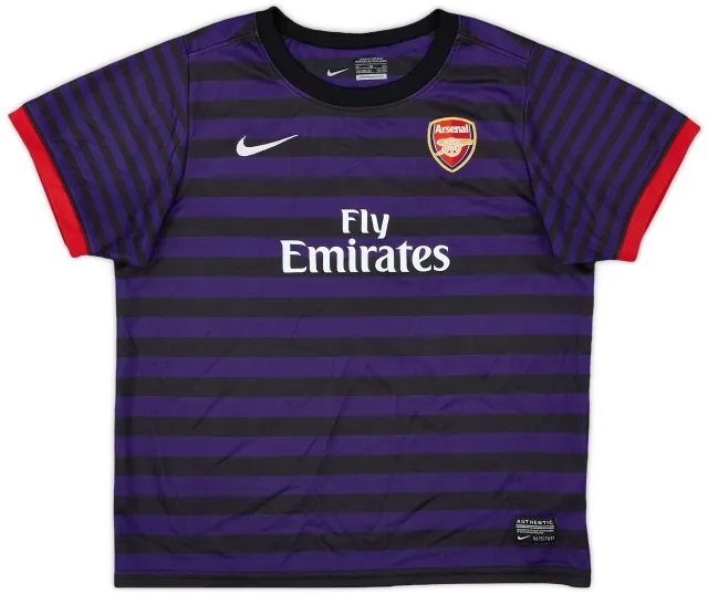Nike 2012-13 Arsenal Away Shirt - 7/10 - (S.Boys)