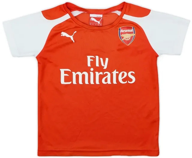 Puma 2014-15 Arsenal Home Shirt - 7/10 - (5-6 Years)