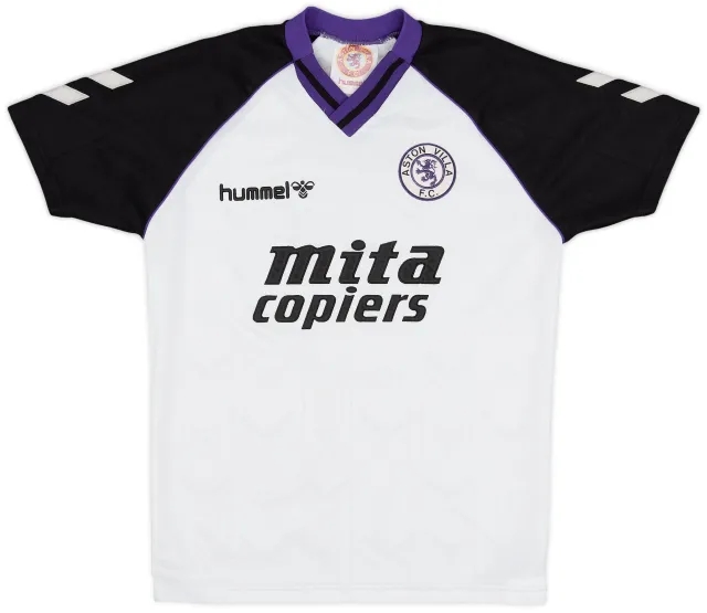 Hummel 1989-90 Aston Villa Away Shirt - 7/10 - (M)