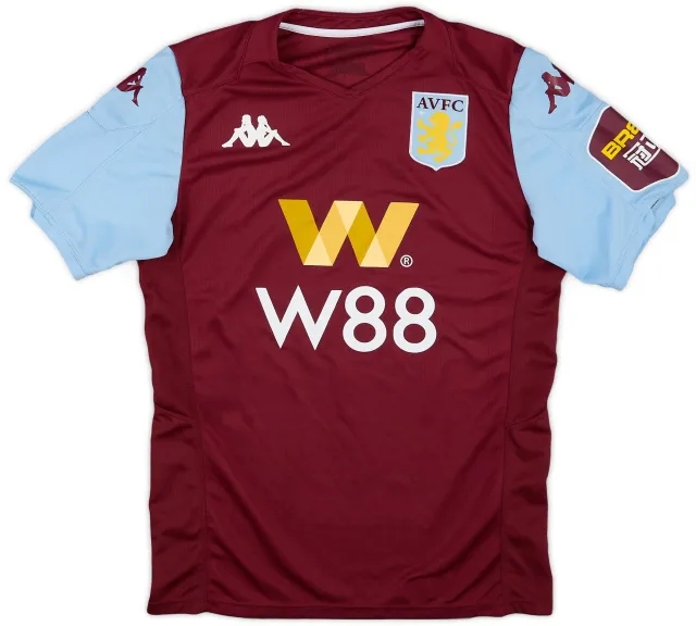 Kappa 2019-20 Aston Villa Home Shirt - 8/10 - (S)