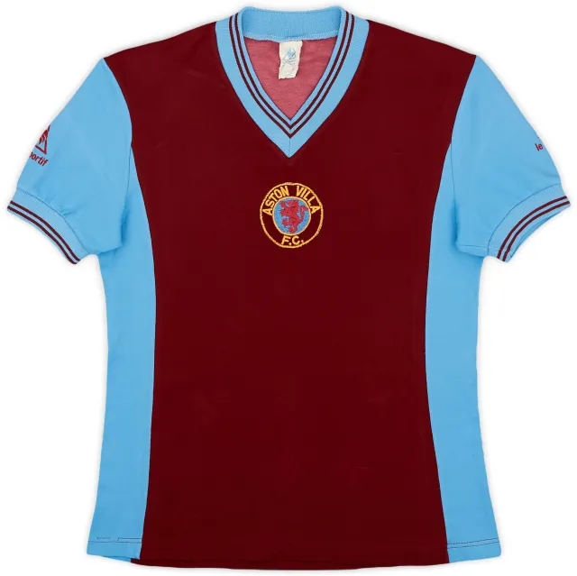 LeCoqSportif 1982-83 Aston Villa Home Shirt - 8/10 - (L.Boys)
