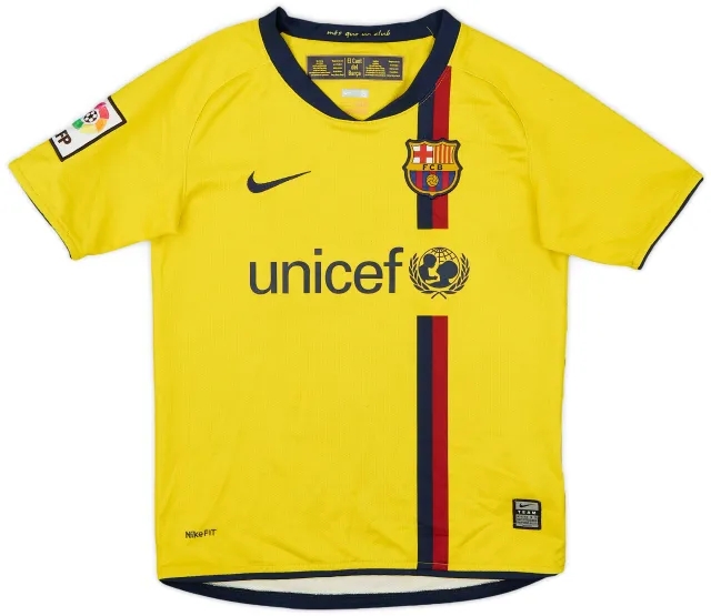 Nike 2008-10 Barcelona Away Shirt - 7/10 - (S.Boys)