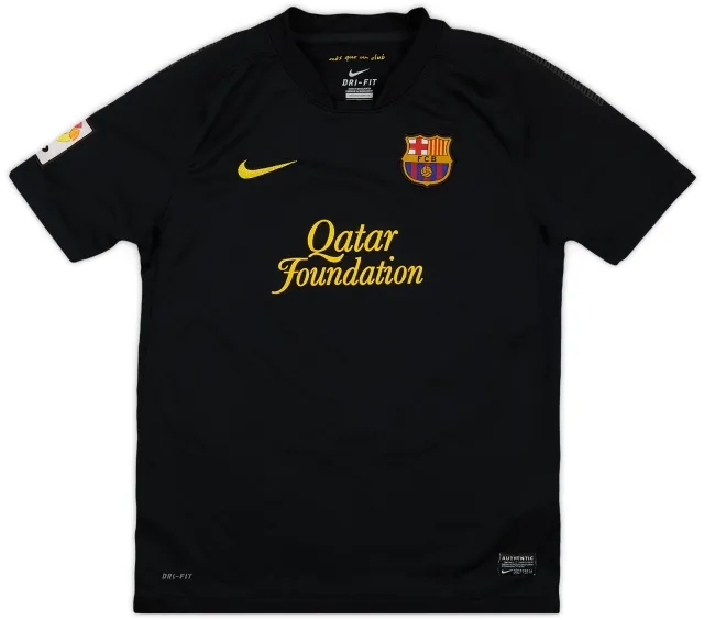 Nike 2011-12 Barcelona Away Shirt - 9/10 - (L.Boys)
