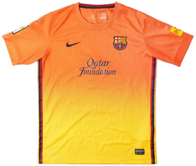 Nike 2012-13 Barcelona Away Shirt - 7/10 - (XL.Boys)