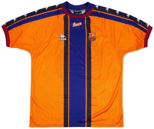 Kappa 1997-98 Barcelona Away Shirt - 5/10 - (XL)