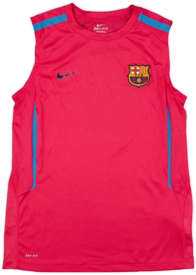 2010-11 Barcelona Nike Polo Shirt - 7/10 - (S)