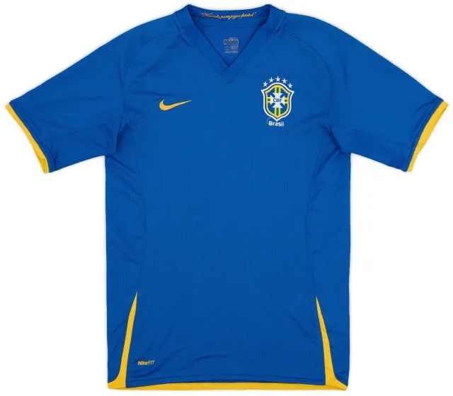 Nike 2008-10 Brazil Away Shirt - 8/10 - (XL.Boys)