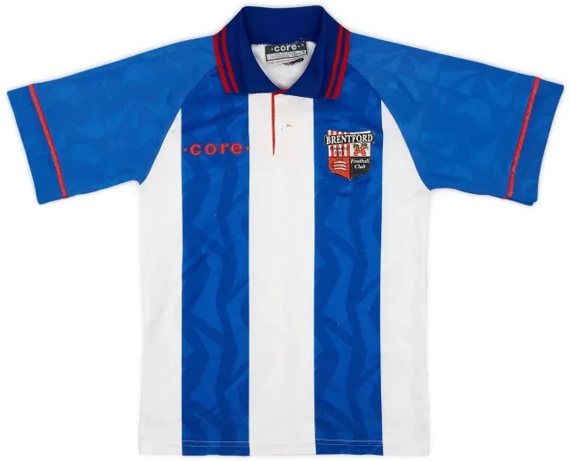 1995-96 Brentford Away Shirt - 7/10 - (M.Boys)