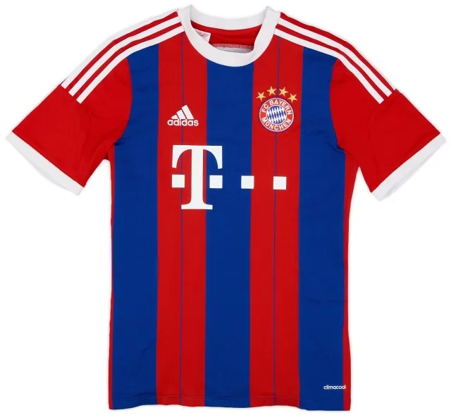adidas 2014-15 Bayern Munich Home Shirt - 9/10 - (XL.Boys)