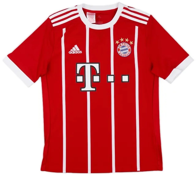 adidas 2017-18 Bayern Munich Home Shirt - 5/10 - (XL.Boys)