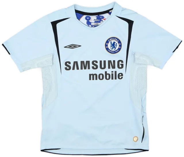 Umbro 2005-06 Chelsea Away Shirt - 7/10 - (S.Boys)