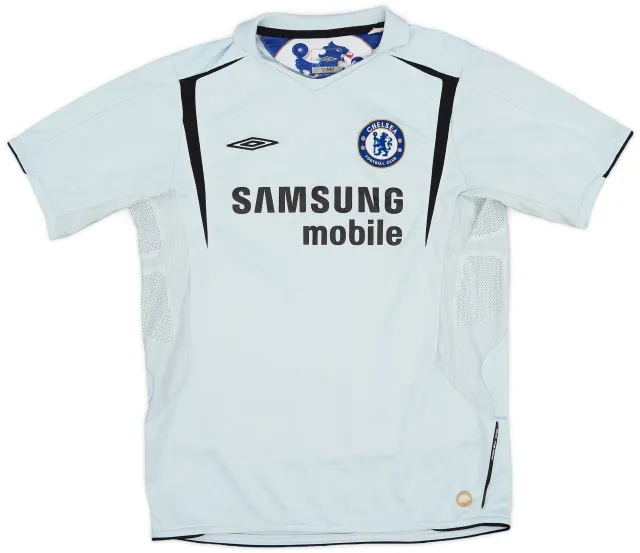 Umbro 2005-06 Chelsea Away Shirt - 7/10 - (XL.Boys)